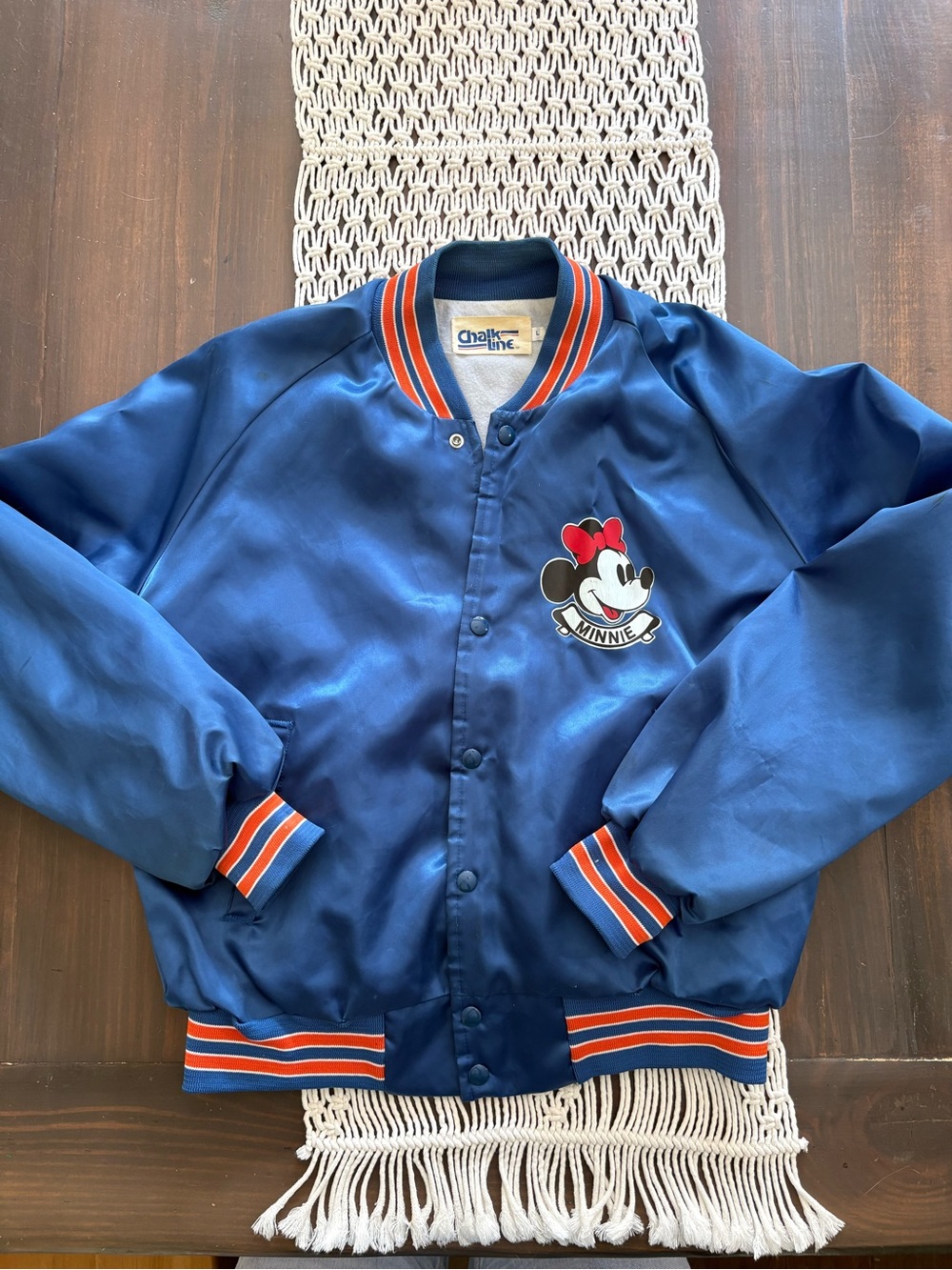 Vintage Chalk Line Minnie Mouse jacket
